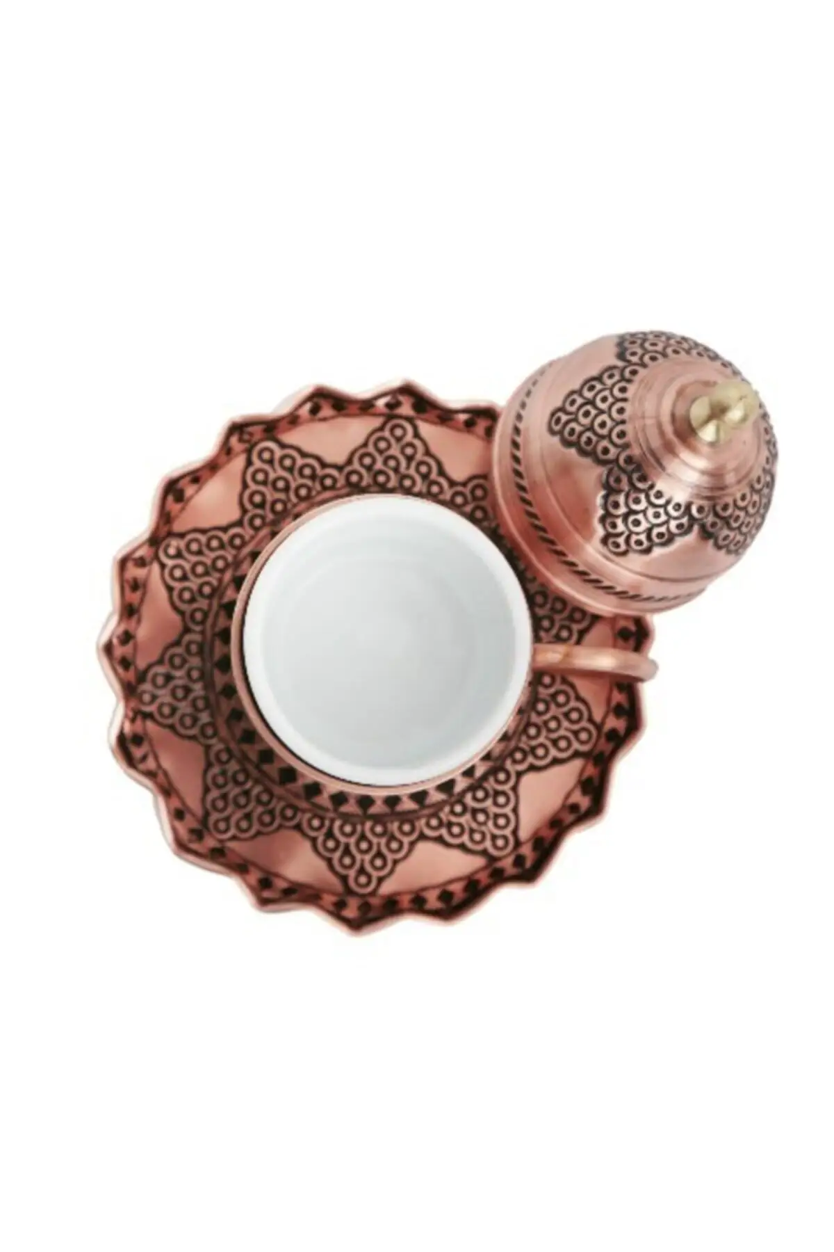 DOLBOVI hand embroidered grape motif copper single cup wavy plate handmade espresso cup
DOLBOVI hand embroidered grape motif copper single cup wavy plate handmade espresso cup