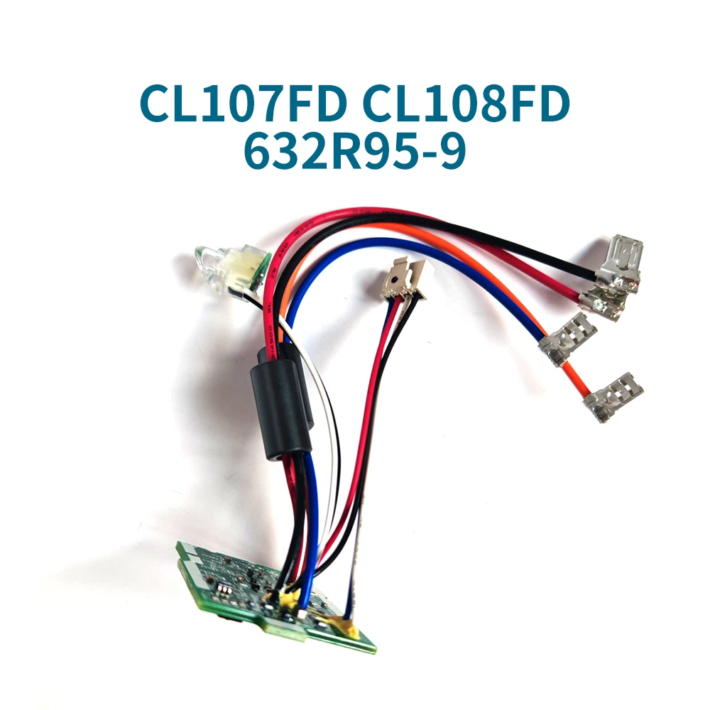 Controller unit for Makita CL107FD CL108FD capacitors 632R95-9 vacuum cleaner accessories
Controller unit for Makita CL107FD CL108FD capacitors 632R95-9 vacuum cleaner accessories