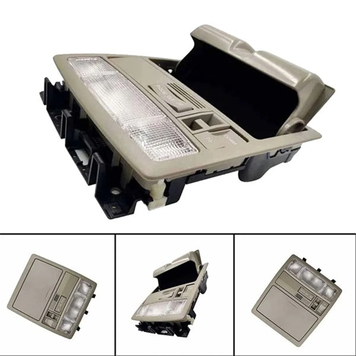 A02Q-Reading Lamp Assembly Ceiling Light with SunRoof Switch Sunglass Holder for Toyota Land Cruiser Camry Aurion 2007-2011
A02Q-Reading Lamp Assembly Ceiling Light with SunRoof Switch Sunglass Holder for Toyota Land Cruiser Camry Aurion 2007-2011