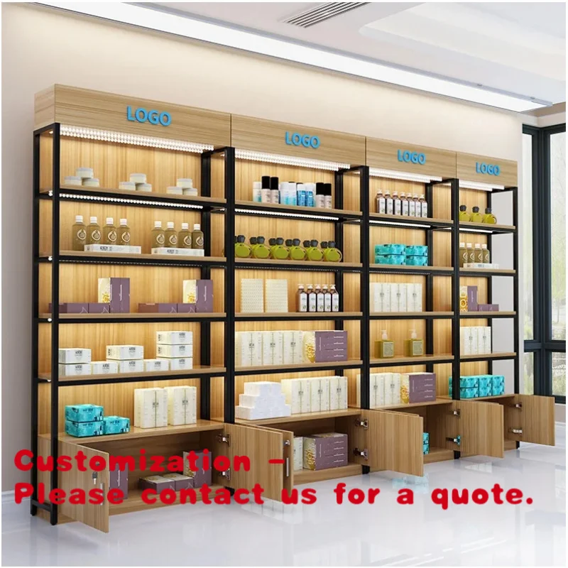 custom.Retail Shop Shelves and Display Cabinets with LED Light High Quality Wooden Display Shelf Rack
custom.Retail Shop Shelves and Display Cabinets with LED Light High Quality Wooden Display Shelf Rack