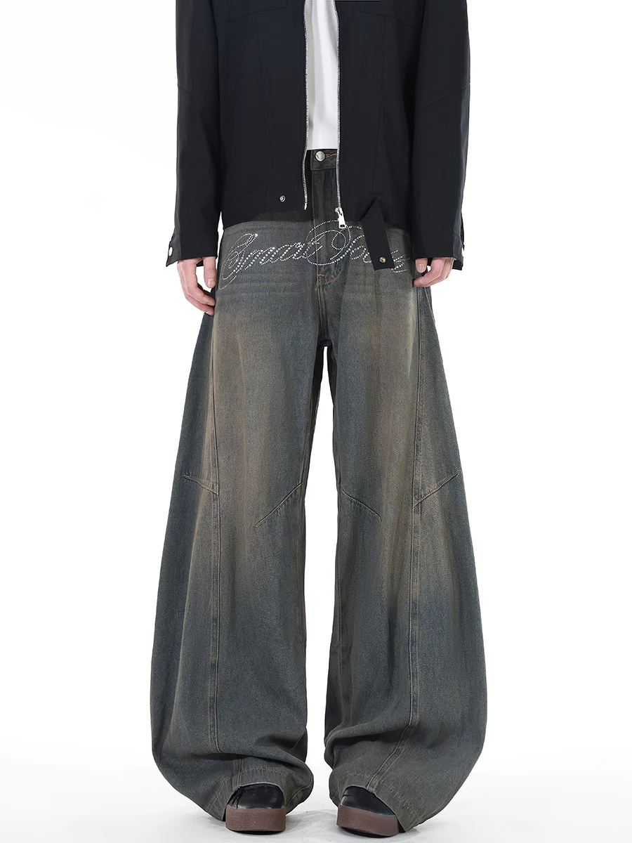 Мужские джинсы прямого кроя в стиле ретро с вышивкой букв и старым дизайном ножа длиной до пола, модные осенние сарафаны
Мужские джинсы прямого кроя в стиле ретро с вышивкой букв и старым дизайном ножа длиной до пола, модные осенние сарафаны