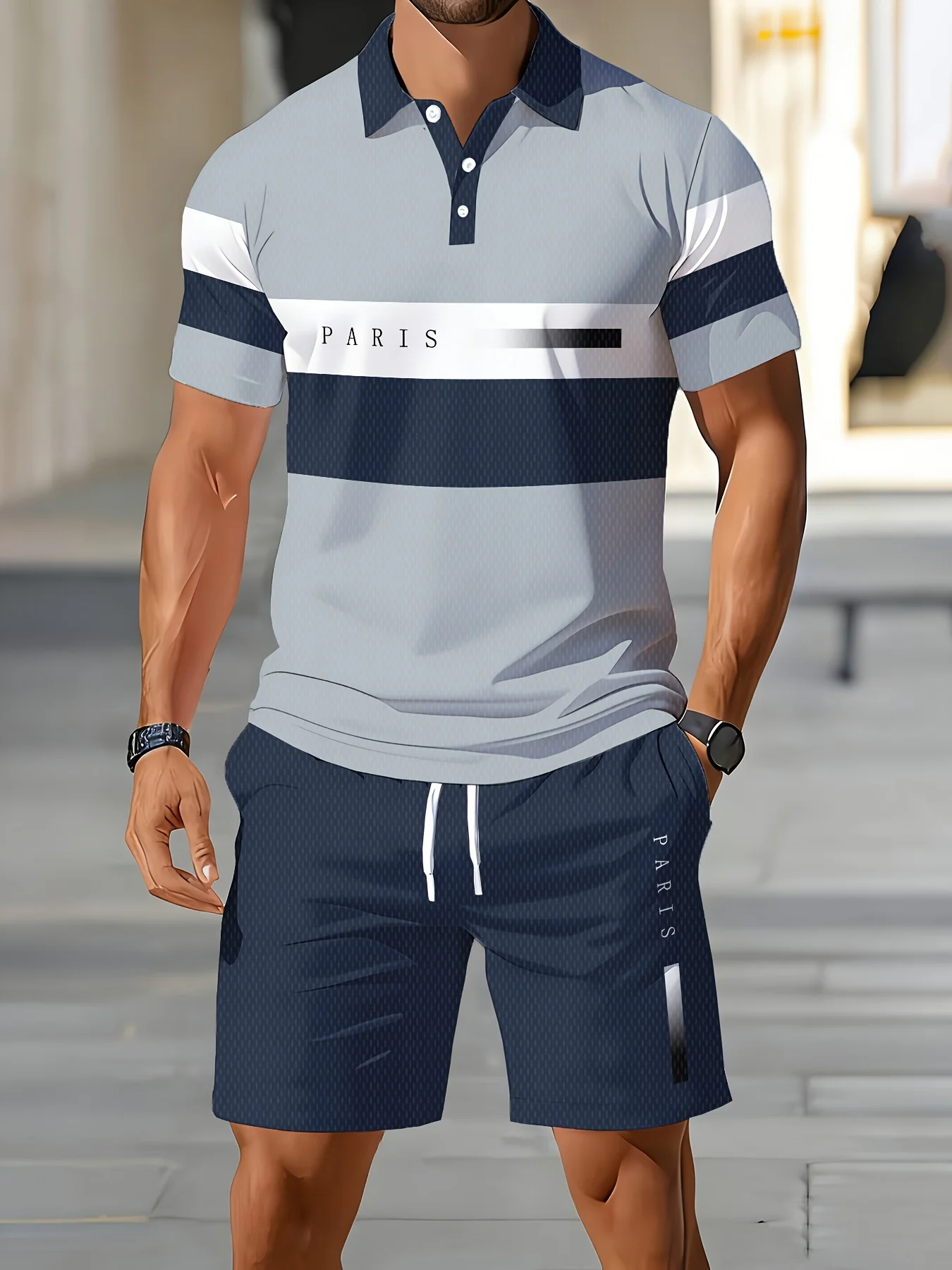 2026 Summer Men's Polo Shirt Set - 3D Printed Design Breathable Lightweight Comfortable Fashionable Outdoor Men's Clothing
2026 Summer Men's Polo Shirt Set - 3D Printed Design Breathable Lightweight Comfortable Fashionable Outdoor Men's Clothing