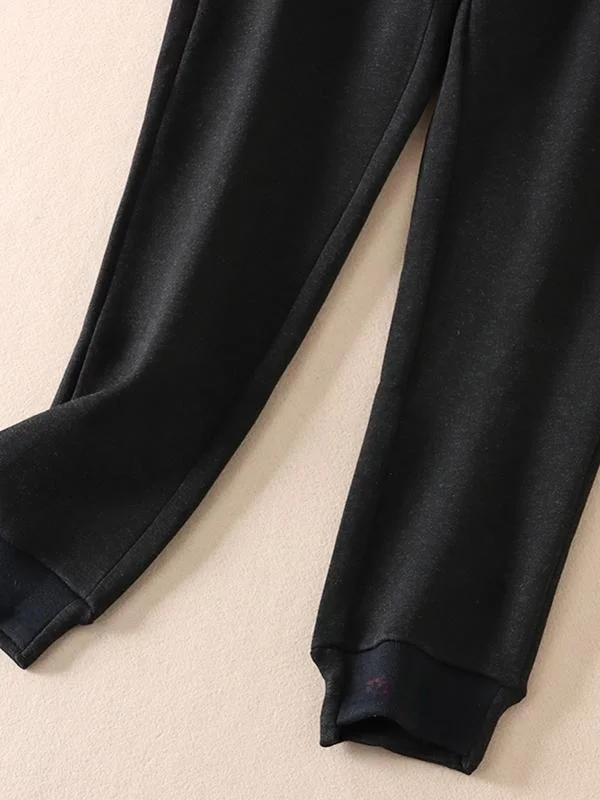 Men's Winter Thiened Fce Lined Sports Pants Casual High Waist Straight Leg Long Trousers Outdoor Wearable Warm Sweatpants
Men's Winter Thiened Fce Lined Sports Pants Casual High Waist Straight Leg Long Trousers Outdoor Wearable Warm Sweatpants
