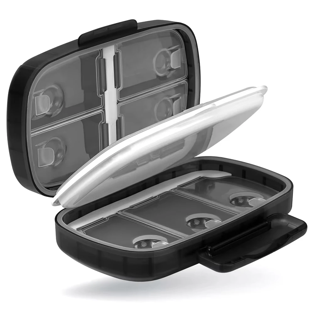 Portable Pill Box 8 Compartments Moisture Proof Pill Case Small Pill Organizer for Travel Daily Medicine Vitamin Supplement Stor
Portable Pill Box 8 Compartments Moisture Proof Pill Case Small Pill Organizer for Travel Daily Medicine Vitamin Supplement Stor