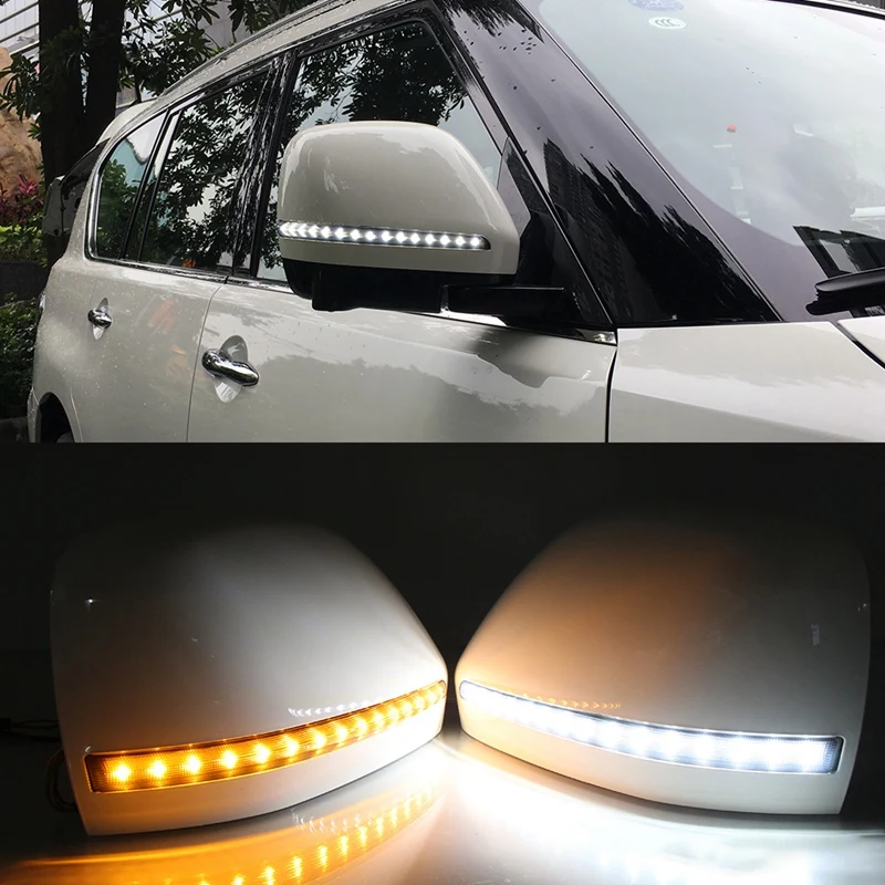 Car LED Rear View Mirror Light Turn Signal Lamp For Nissan Patrol 2016-2019 Rear View Mirror Cover
Car LED Rear View Mirror Light Turn Signal Lamp For Nissan Patrol 2016-2019 Rear View Mirror Cover