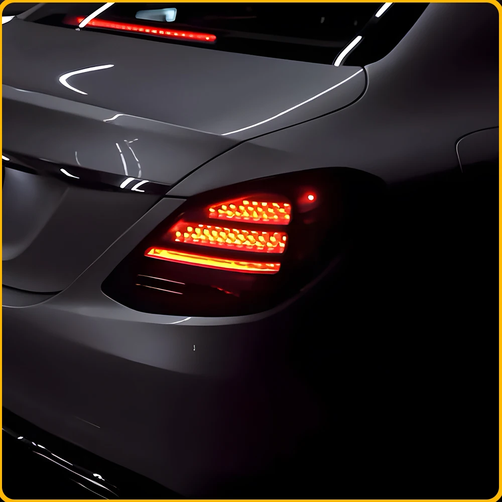 Car LED Taillight Assembly For Benz C-Class W205 C200 C260 2015-2021 Plug and Play Upgrade Maybach Style Rear Light Accessories
Car LED Taillight Assembly For Benz C-Class W205 C200 C260 2015-2021 Plug and Play Upgrade Maybach Style Rear Light Accessories
