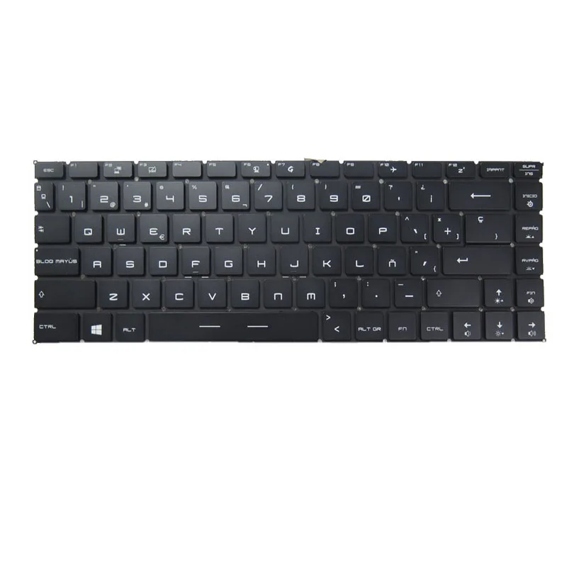 Монохромная клавиатура с подсветкой для ноутбука MSI GS65 8SE 8SF 8SG 9SD 9SE 9SF 9SG MS-16Q1, испанская SP, черная, новая
Монохромная клавиатура с подсветкой для ноутбука MSI GS65 8SE 8SF 8SG 9SD 9SE 9SF 9SG MS-16Q1, испанская SP, черная, новая