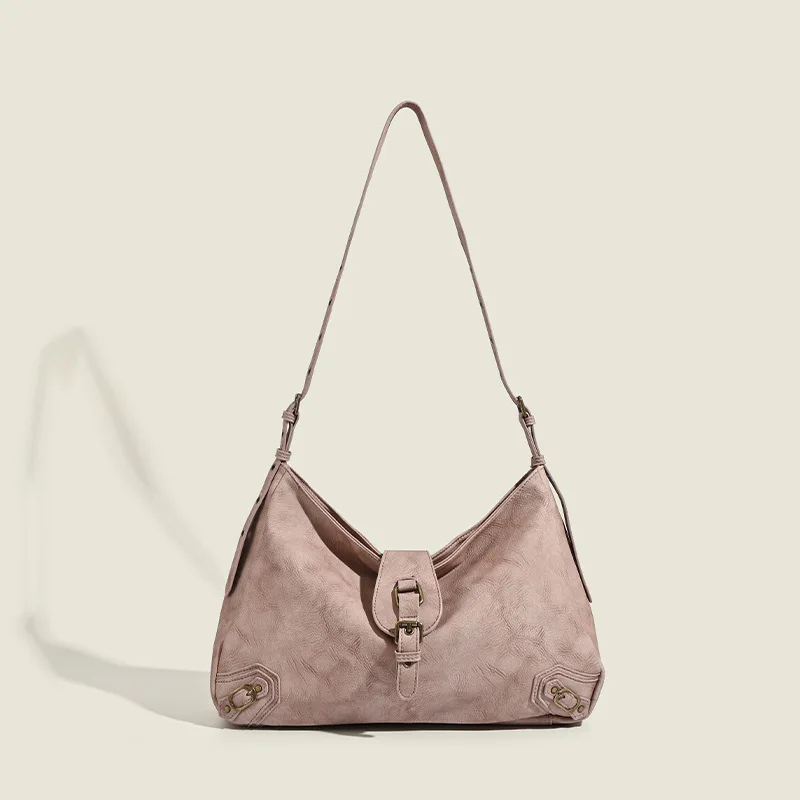 Wasteland style retro armpit bag old slack women's 2026 Summer large capacity shoulder bags new student commuting messenger bag
Wasteland style retro armpit bag old slack women's 2026 Summer large capacity shoulder bags new student commuting messenger bag