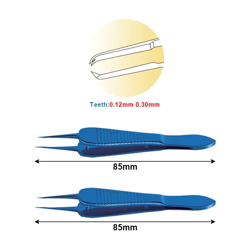 Castroviejo Suturing Forceps Eyelid Forceps with Tying Platform Ophthalmic Instrument Titanium Alloy
Castroviejo Suturing Forceps Eyelid Forceps with Tying Platform Ophthalmic Instrument Titanium Alloy