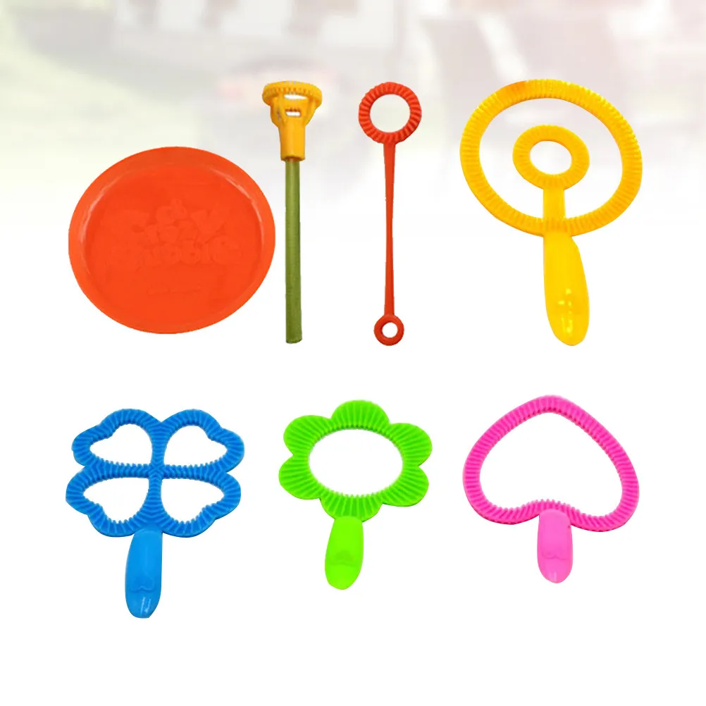 7Pcs Bubble Blowing Tools Creative Shape Outdoor Bubble Makers for Kids Boys Girls Summer Fun Play Set Blow Bubber
7Pcs Bubble Blowing Tools Creative Shape Outdoor Bubble Makers for Kids Boys Girls Summer Fun Play Set Blow Bubber