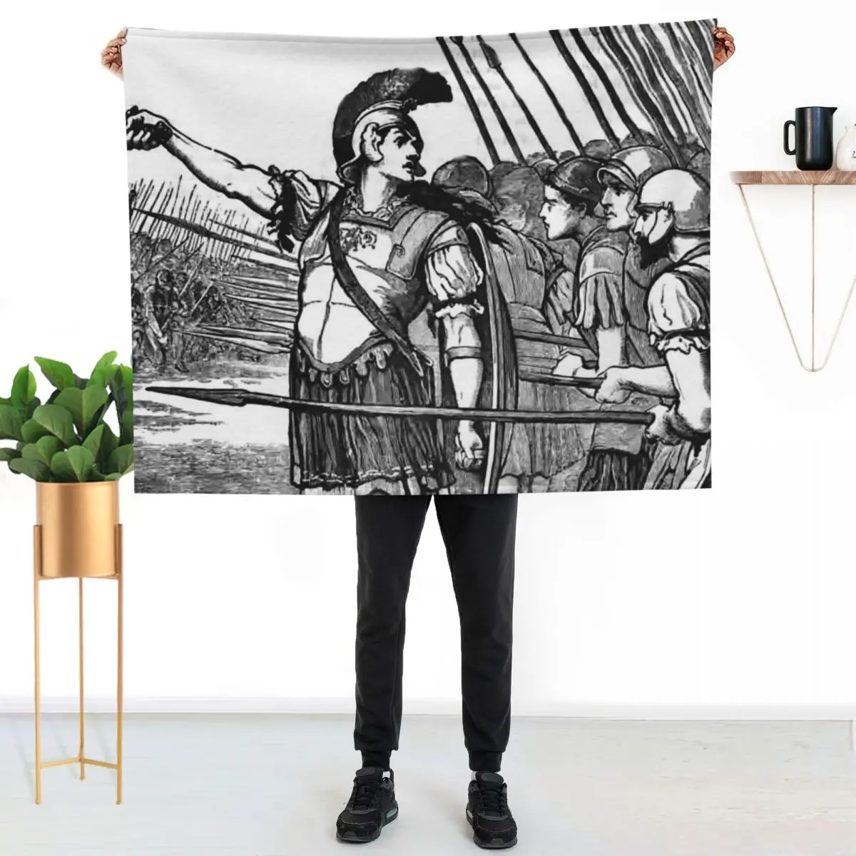 Pelopidas at the battle of Leuktra Ancient Greece Throw Blanket Fluffy Cozy Throw Blanket for Home Decor
Pelopidas at the battle of Leuktra Ancient Greece Throw Blanket Fluffy Cozy Throw Blanket for Home Decor