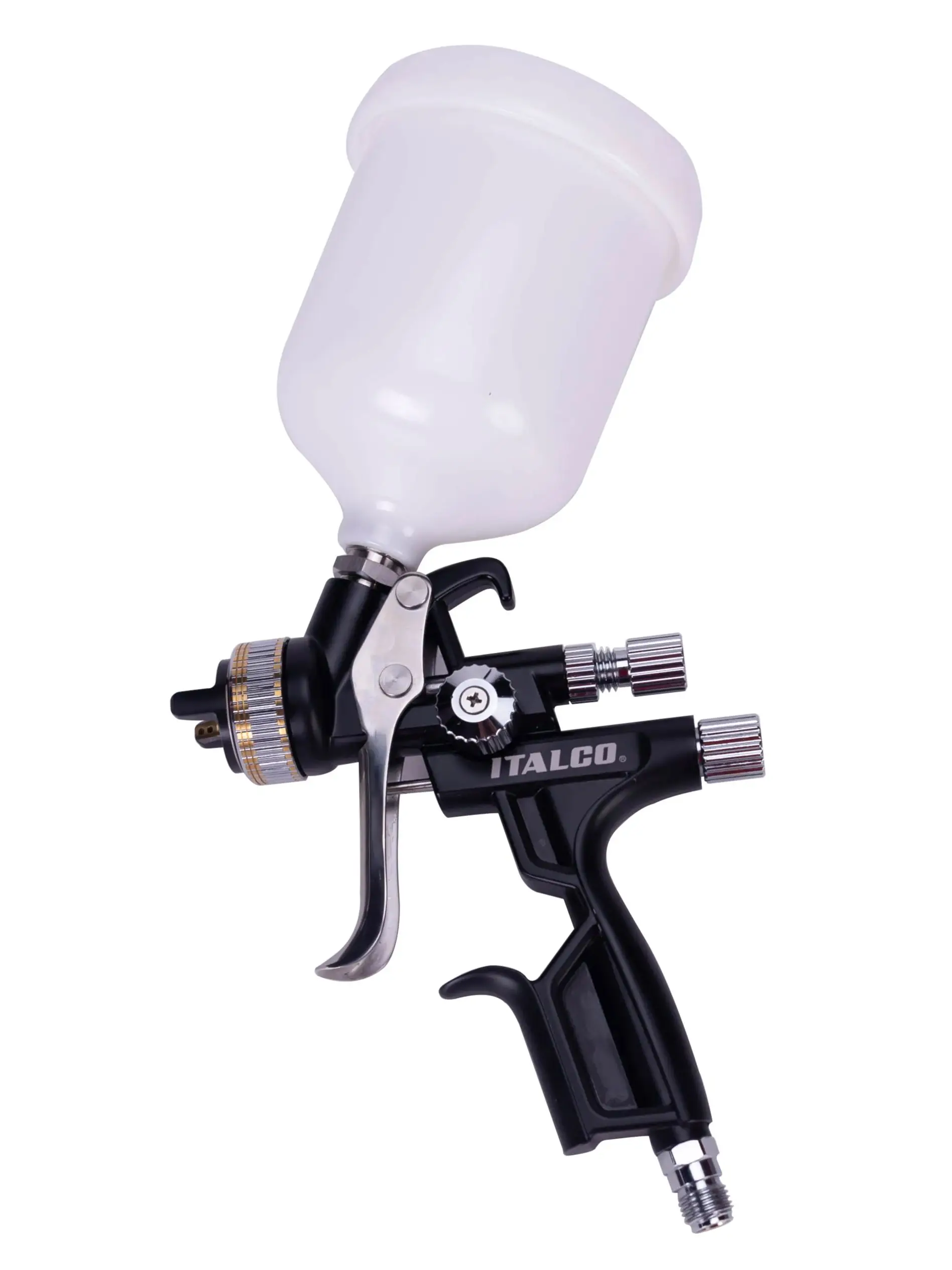 ITALCO golss 1 L.V.M.P SPRAY GUN 1.3 tip 600ml cup
ITALCO golss 1 L.V.M.P SPRAY GUN 1.3 tip 600ml cup