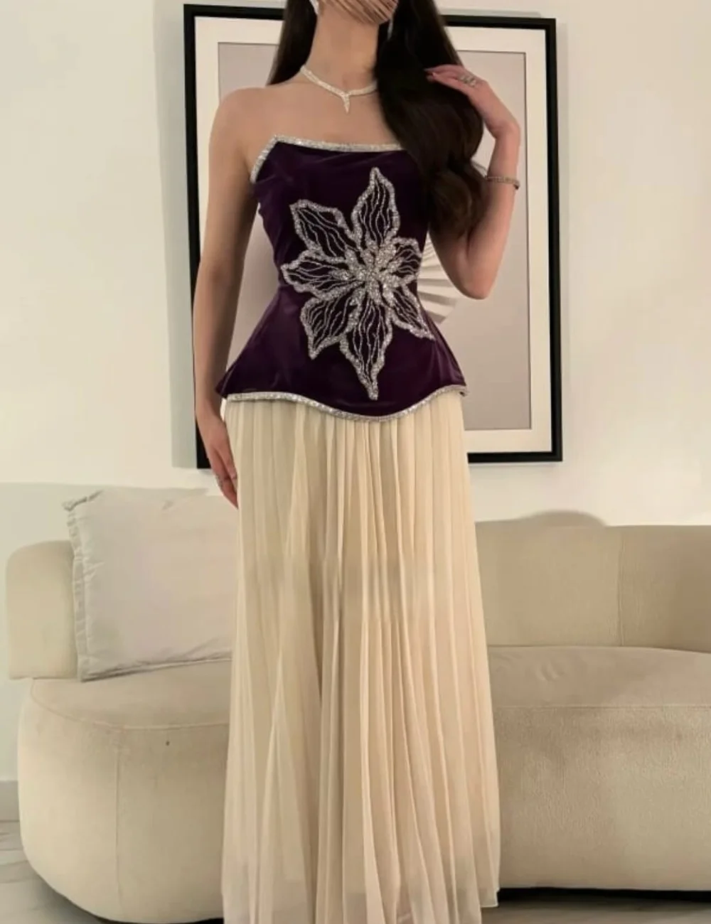 Fashion Fashion Jersey Pleat Pattern A-line Strapless Long Dresses Bespoke Occasion Celebrity Simple High Quality
Fashion Fashion Jersey Pleat Pattern A-line Strapless Long Dresses Bespoke Occasion Celebrity Simple High Quality