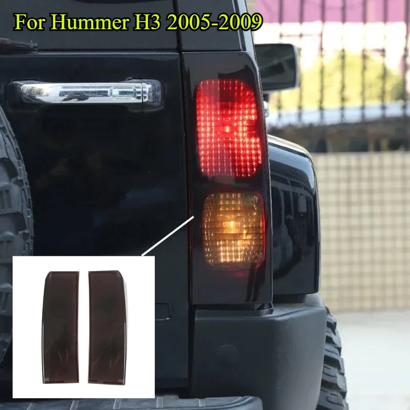 For Hummer H3 2005-2009 ABS Blackened Car Rear Taillight Turn Signal Lamp Decoration Cover Protective sticker Car Accessories
For Hummer H3 2005-2009 ABS Blackened Car Rear Taillight Turn Signal Lamp Decoration Cover Protective sticker Car Accessories