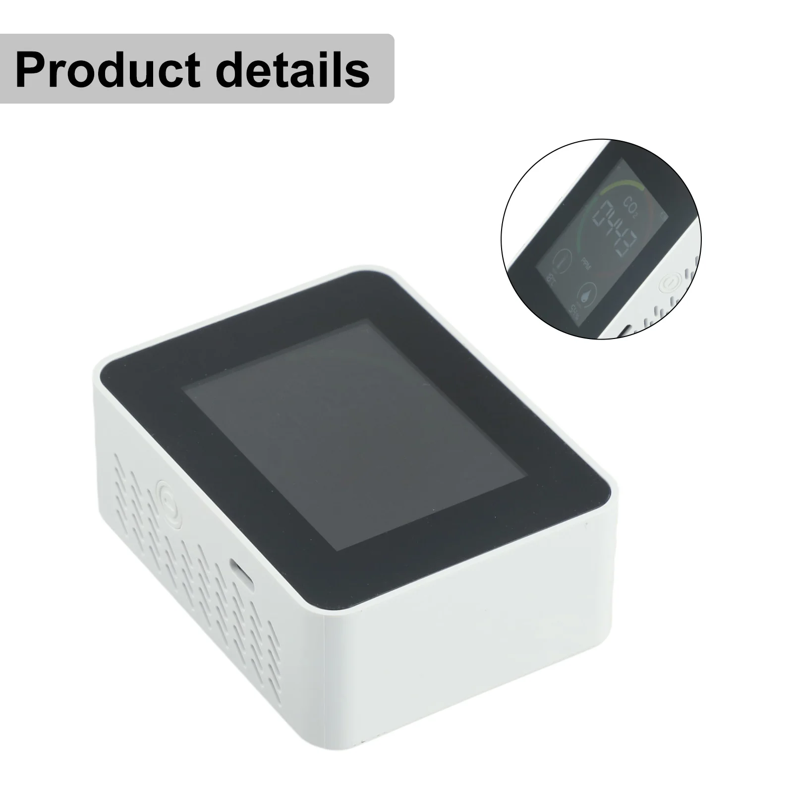 1pc 3-in-1 Air Quality Detector Temp Moisture 400-5000PPM Portable Carbon Dioxide Detector Daily Life Supplies
1pc 3-in-1 Air Quality Detector Temp Moisture 400-5000PPM Portable Carbon Dioxide Detector Daily Life Supplies