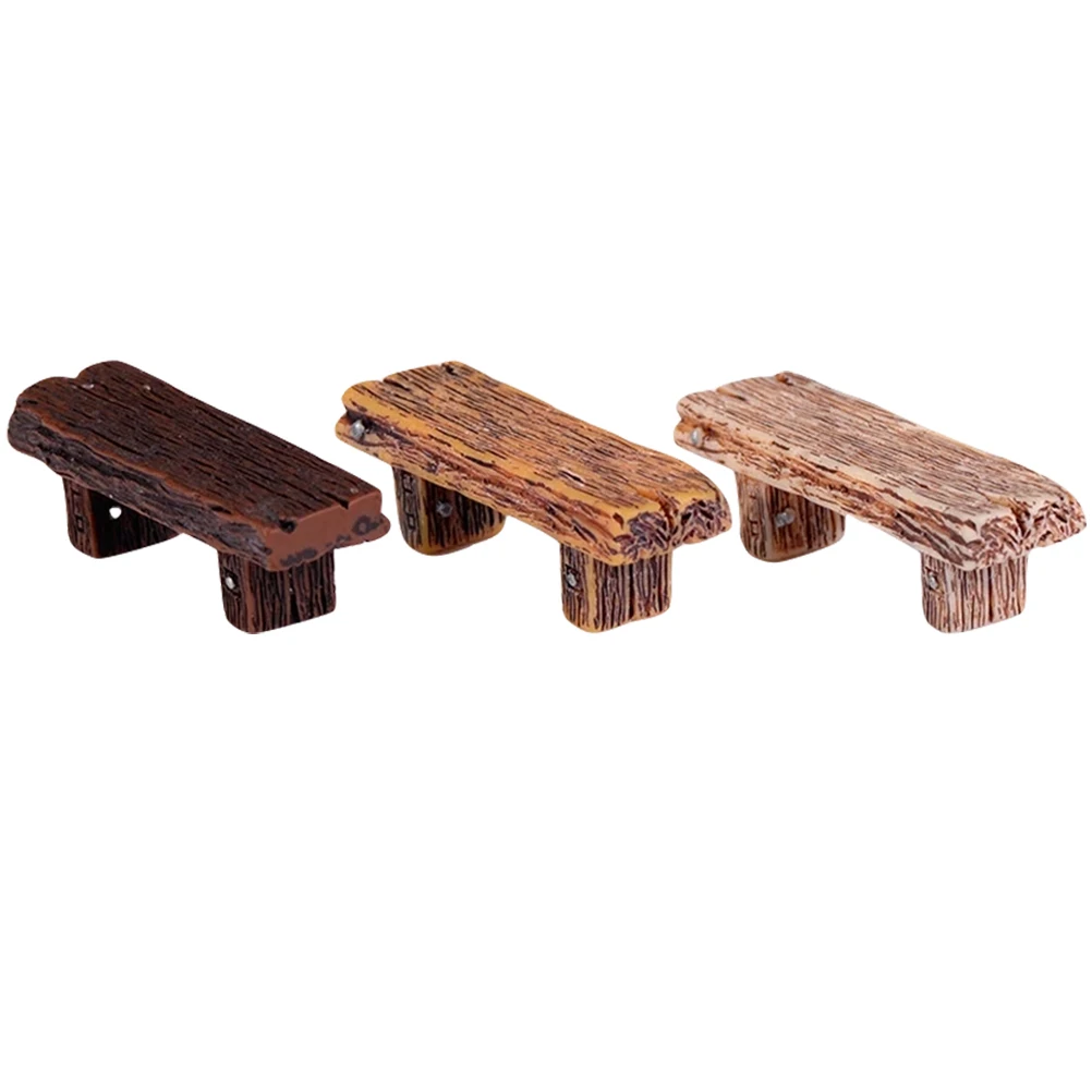 3pcs Solid Wood Stool Couple Decorations Durable Resin Miniature Model House Park Benches Lovely Garden Home Offices Realistic
3pcs Solid Wood Stool Couple Decorations Durable Resin Miniature Model House Park Benches Lovely Garden Home Offices Realistic