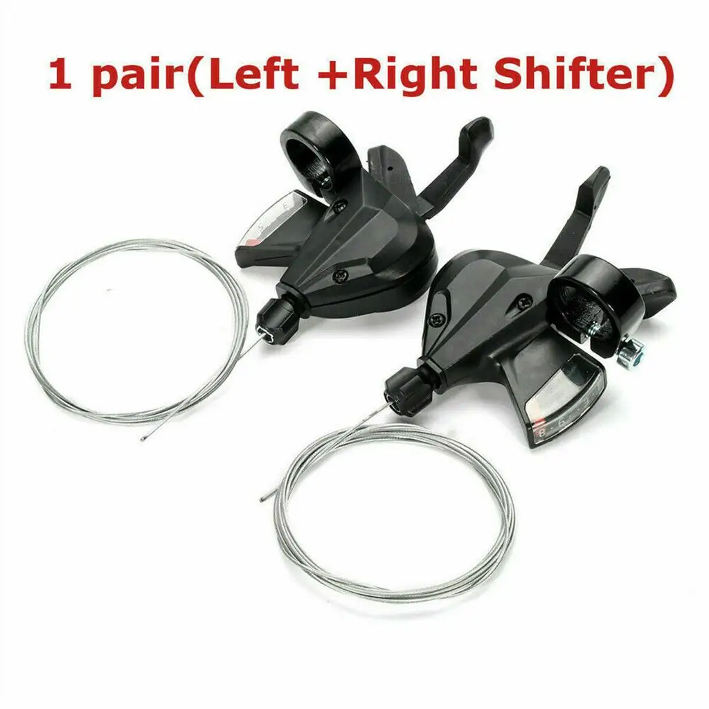 2Pcs Professional 3x8 24S Shifter Set with Shifter Cable Bike Mountain Riding Shifter
2Pcs Professional 3x8 24S Shifter Set with Shifter Cable Bike Mountain Riding Shifter