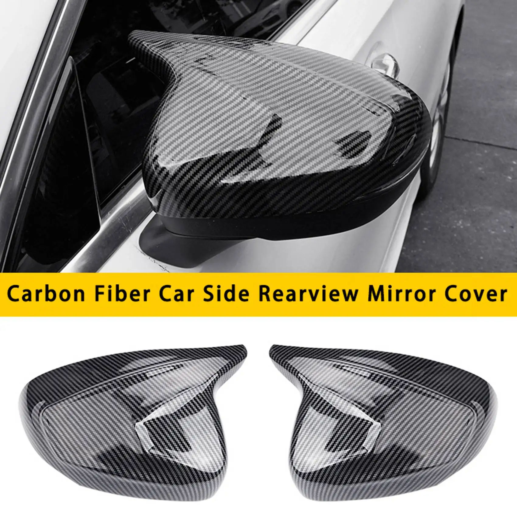 Carbon Fiber Car Horn Side Rearview Mirror Cover Shell For Mercedes-Benz A-Class W177 W118 A200L CLA 2019-2021
Carbon Fiber Car Horn Side Rearview Mirror Cover Shell For Mercedes-Benz A-Class W177 W118 A200L CLA 2019-2021