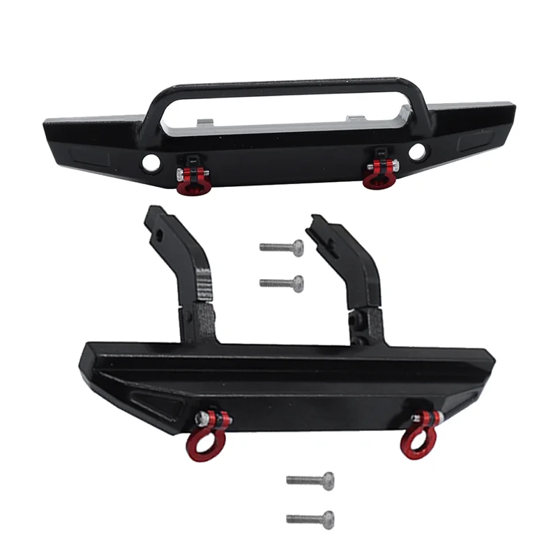 JY-Metal Front Rear Bumper For 1/18 RC Crawler Car TRX4-M TRX4M Upgrade Parts
JY-Metal Front Rear Bumper For 1/18 RC Crawler Car TRX4-M TRX4M Upgrade Parts
