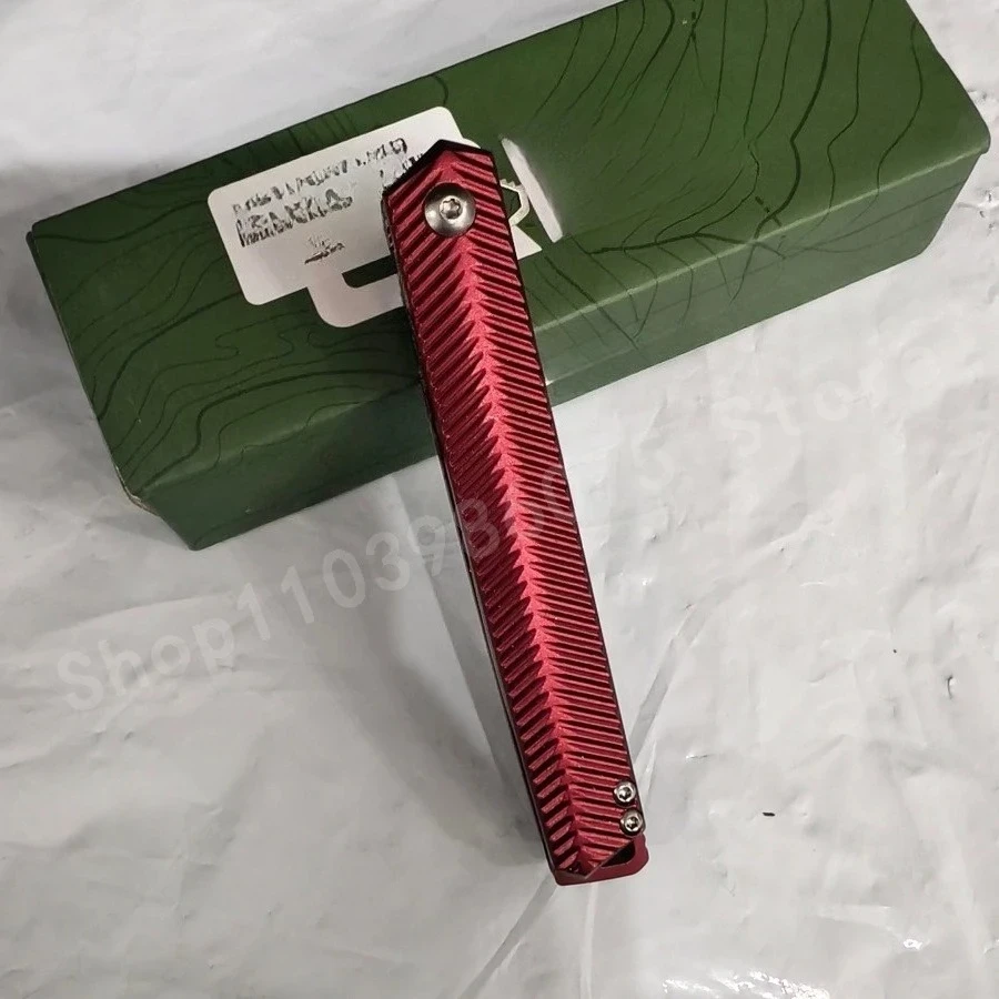 CR K820 Folding Knife 8Cr13Mov Blade Aluminum Alloy Handle Compact EDC Pocket Knife Compact Design Precise and Durable
CR K820 Folding Knife 8Cr13Mov Blade Aluminum Alloy Handle Compact EDC Pocket Knife Compact Design Precise and Durable