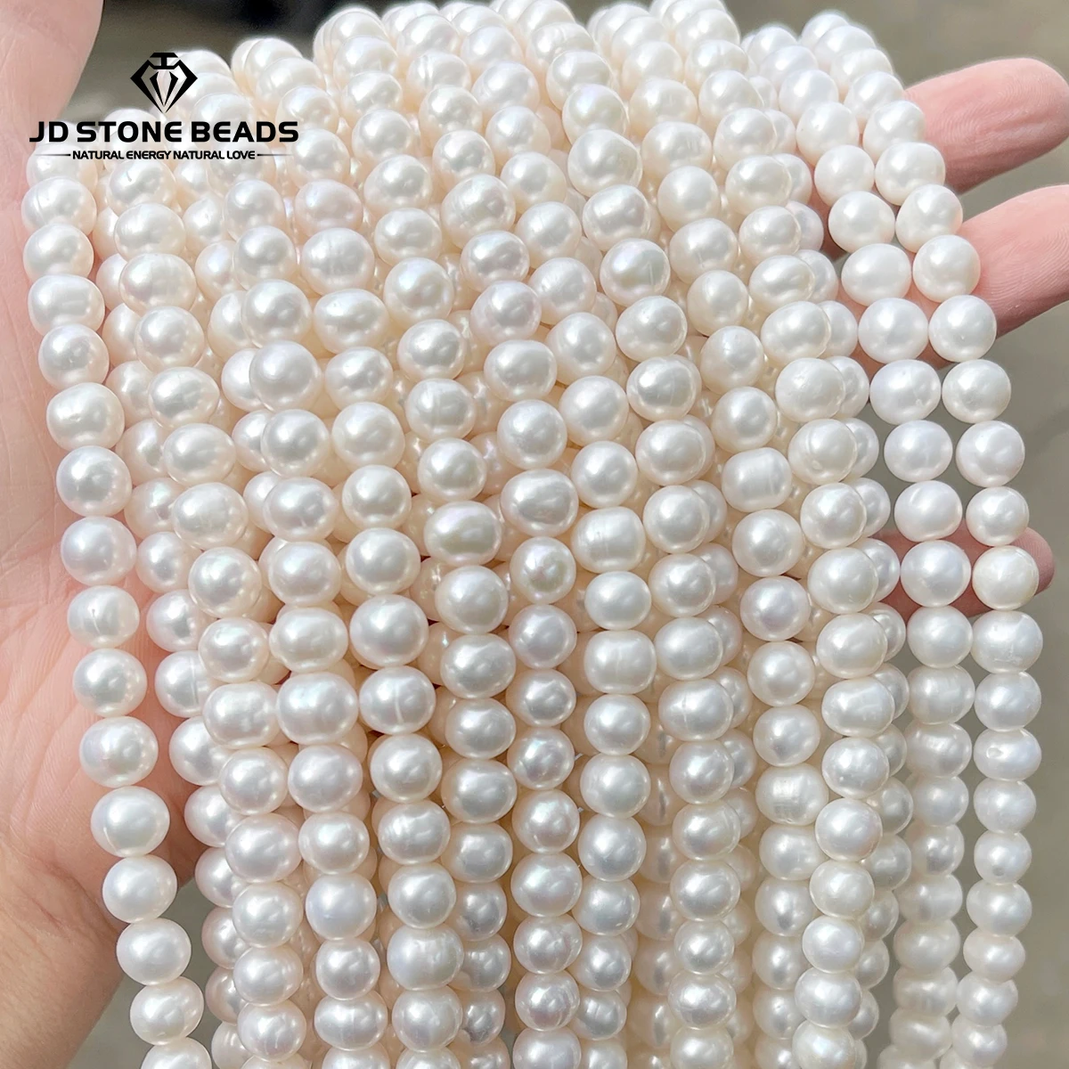 Natural White Freshwater Pearl Loose Beads High Luster Pearls for DIY Jewelry Making Bracelet Necklace Earring Craft Supplies
Natural White Freshwater Pearl Loose Beads High Luster Pearls for DIY Jewelry Making Bracelet Necklace Earring Craft Supplies