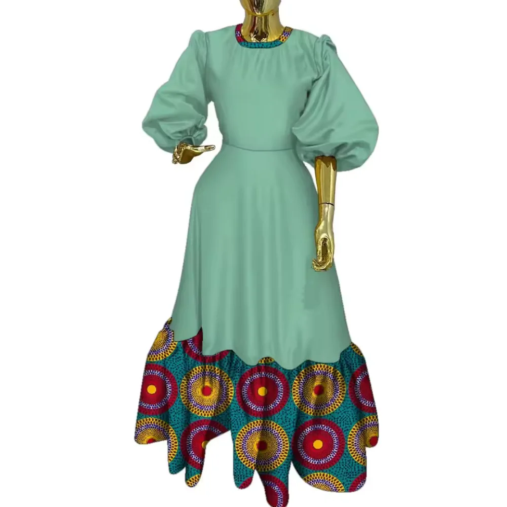 African Women's Cotton Kanga Dresses Breathable Eco-Friendly Plus Size Floral Print Long Regular Sleeve Summer Party Wear
African Women's Cotton Kanga Dresses Breathable Eco-Friendly Plus Size Floral Print Long Regular Sleeve Summer Party Wear