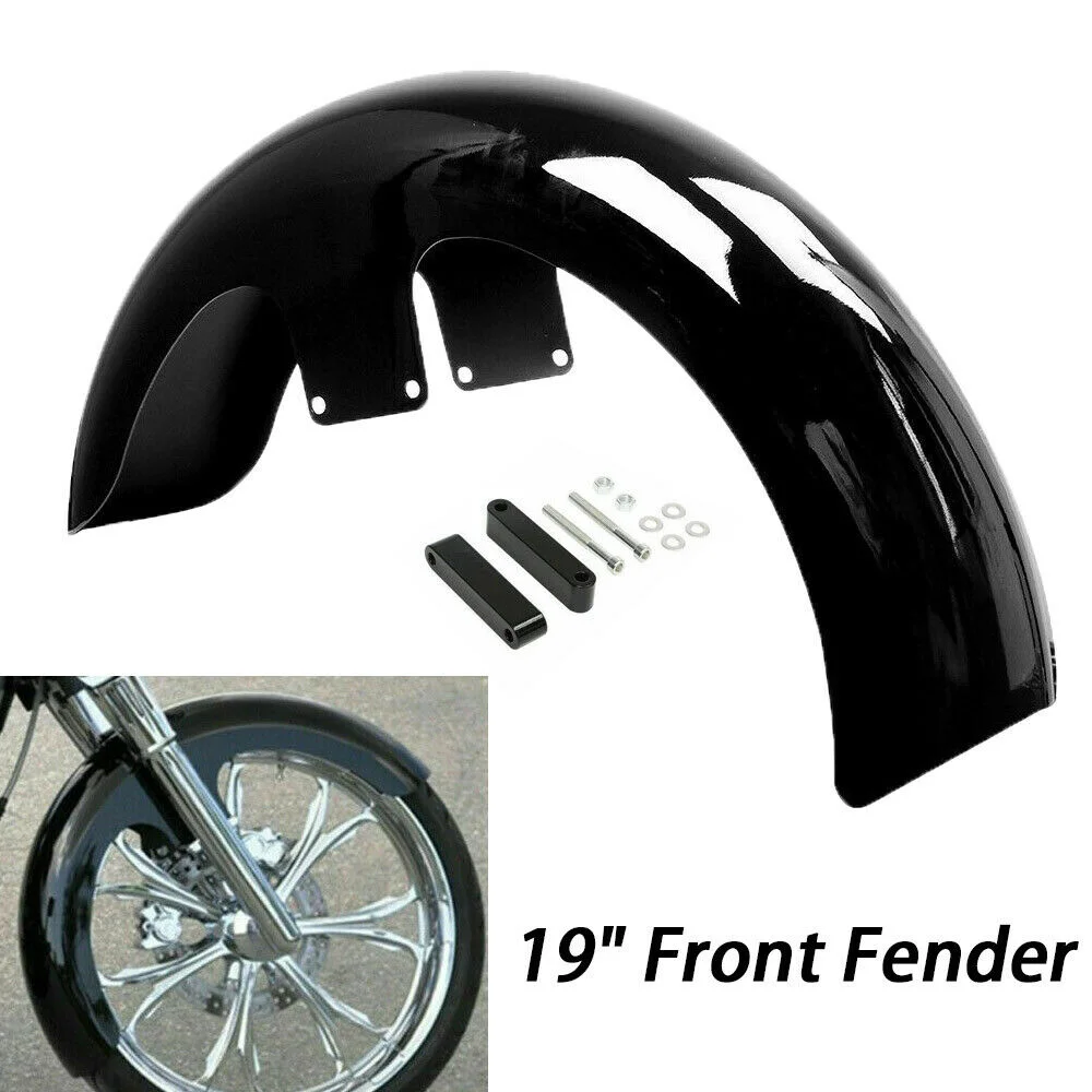 Motorcycle Vivid Black 19" Wheel Wrap Front Fender For Harley Touring CVO Road King Street Electra Glide Ultra Classic FLHTCU
Motorcycle Vivid Black 19" Wheel Wrap Front Fender For Harley Touring CVO Road King Street Electra Glide Ultra Classic FLHTCU