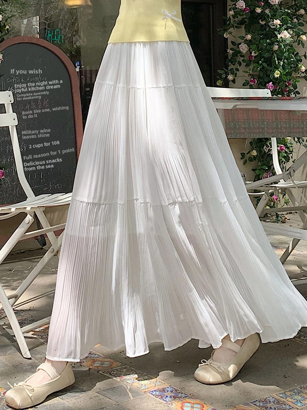 Elegant High Waist White Asymmetrical Long Skirt Women's Summer 2026 New Style Drapey Skirt Fashionable Korean Version
Elegant High Waist White Asymmetrical Long Skirt Women's Summer 2026 New Style Drapey Skirt Fashionable Korean Version