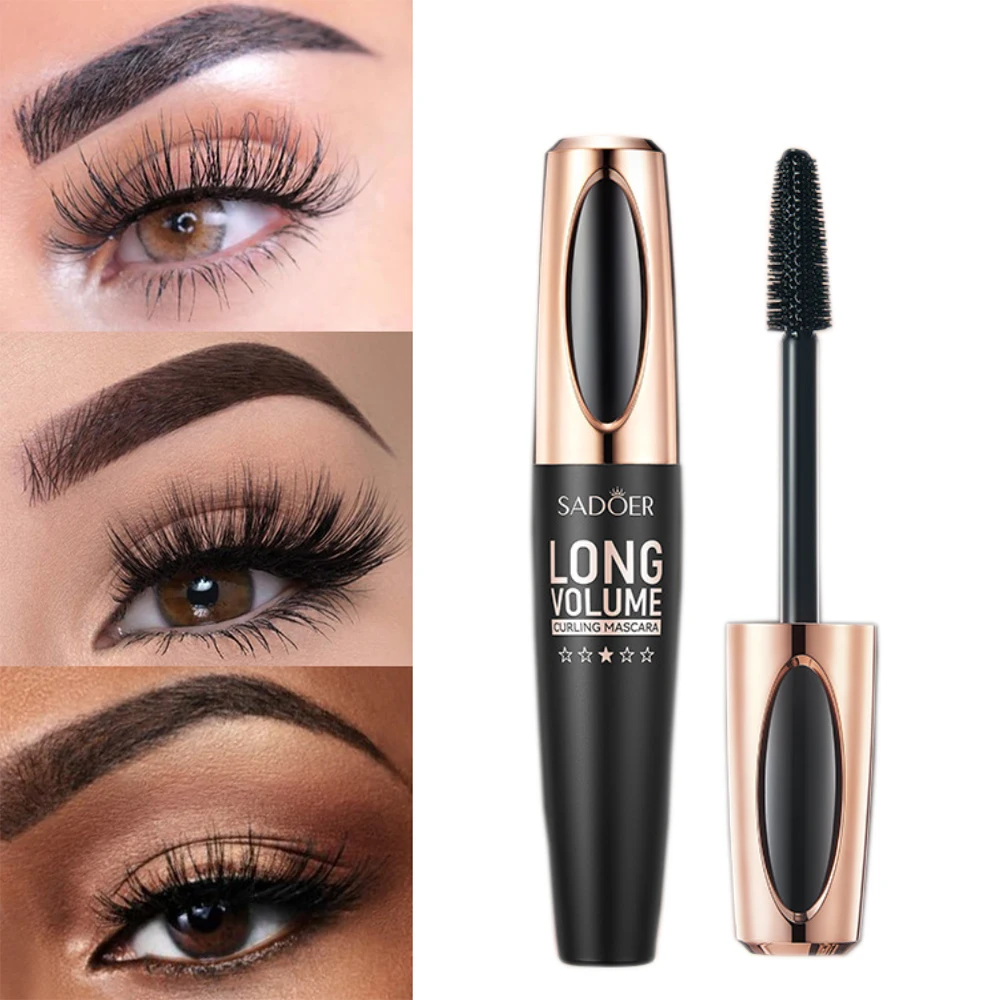 Volume Mascara Noir Rime De Cilios Rimel Pestañas Extra Largas Negro Fibras Alargadoras 4D Alargamiemto Waterproof Profesional
Volume Mascara Noir Rime De Cilios Rimel Pestañas Extra Largas Negro Fibras Alargadoras 4D Alargamiemto Waterproof Profesional