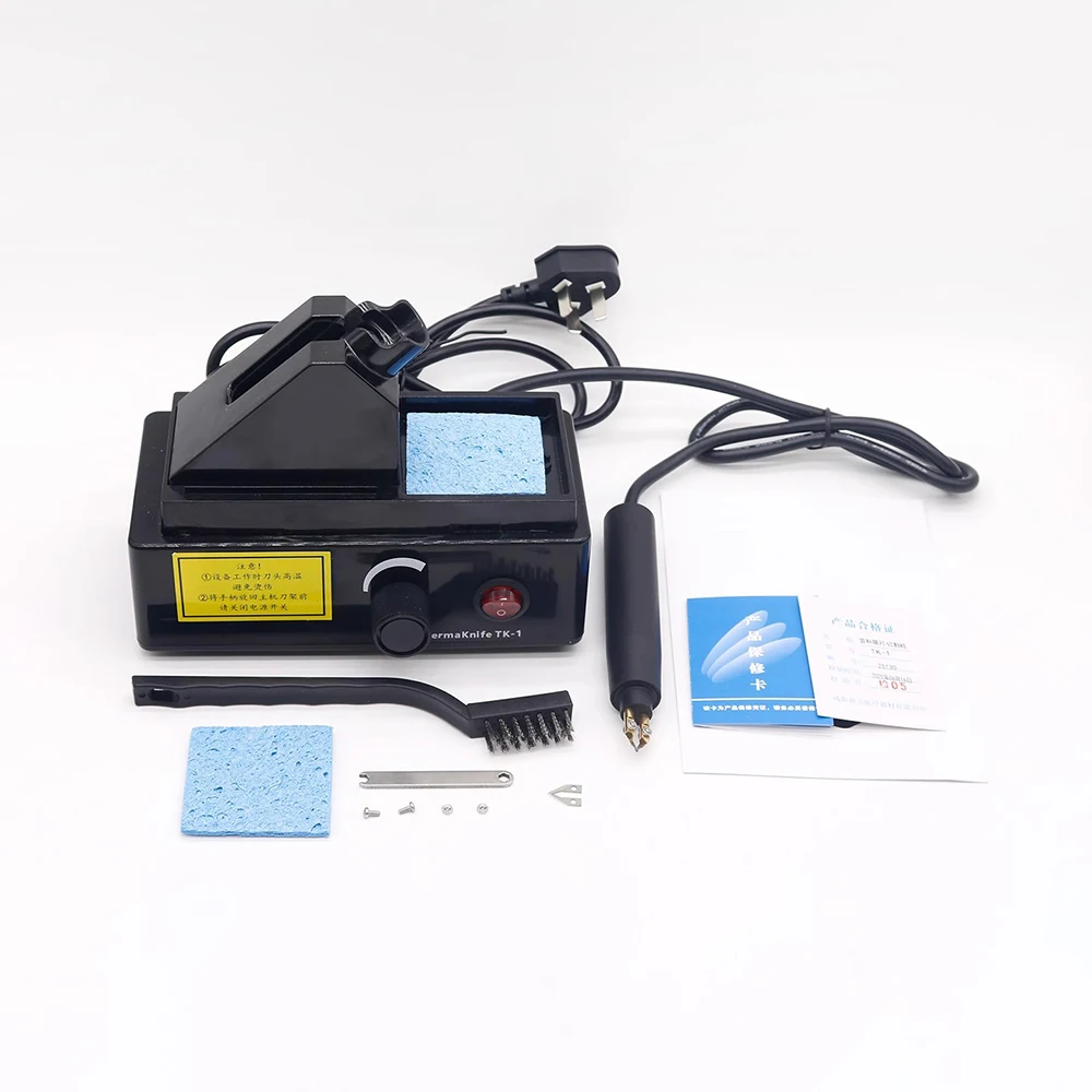 AC 220V Electric Thermal Cutter for Polymer Membranes - Instant-Heating Film Cutting Machine
AC 220V Electric Thermal Cutter for Polymer Membranes - Instant-Heating Film Cutting Machine