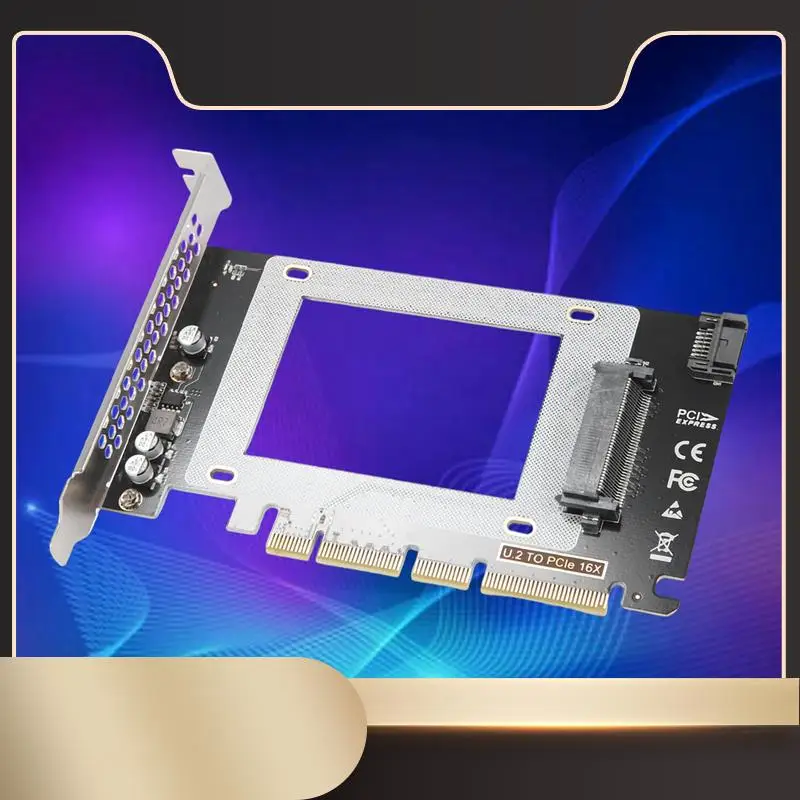 Карта адаптера расширения U2X16 PCIE3.0 X4X16-U.2 Карта адаптера SFF8639 Многофункциональная карта расширения поддерживает U.2 Ssds-N36R
Карта адаптера расширения U2X16 PCIE3.0 X4X16-U.2 Карта адаптера SFF8639 Многофункциональная карта расширения поддерживает U.2 Ssds-N36R