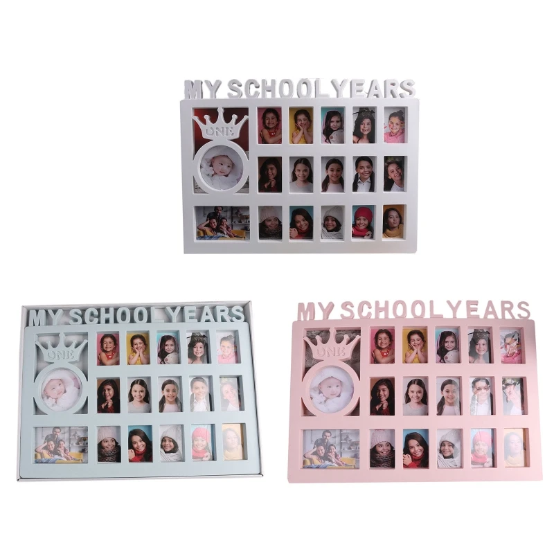 Graduation School Photo Frame Wall Mount Picture Frame 17 Openings Growth Moment Frame Home Décor Display Table Ornament
Graduation School Photo Frame Wall Mount Picture Frame 17 Openings Growth Moment Frame Home Décor Display Table Ornament