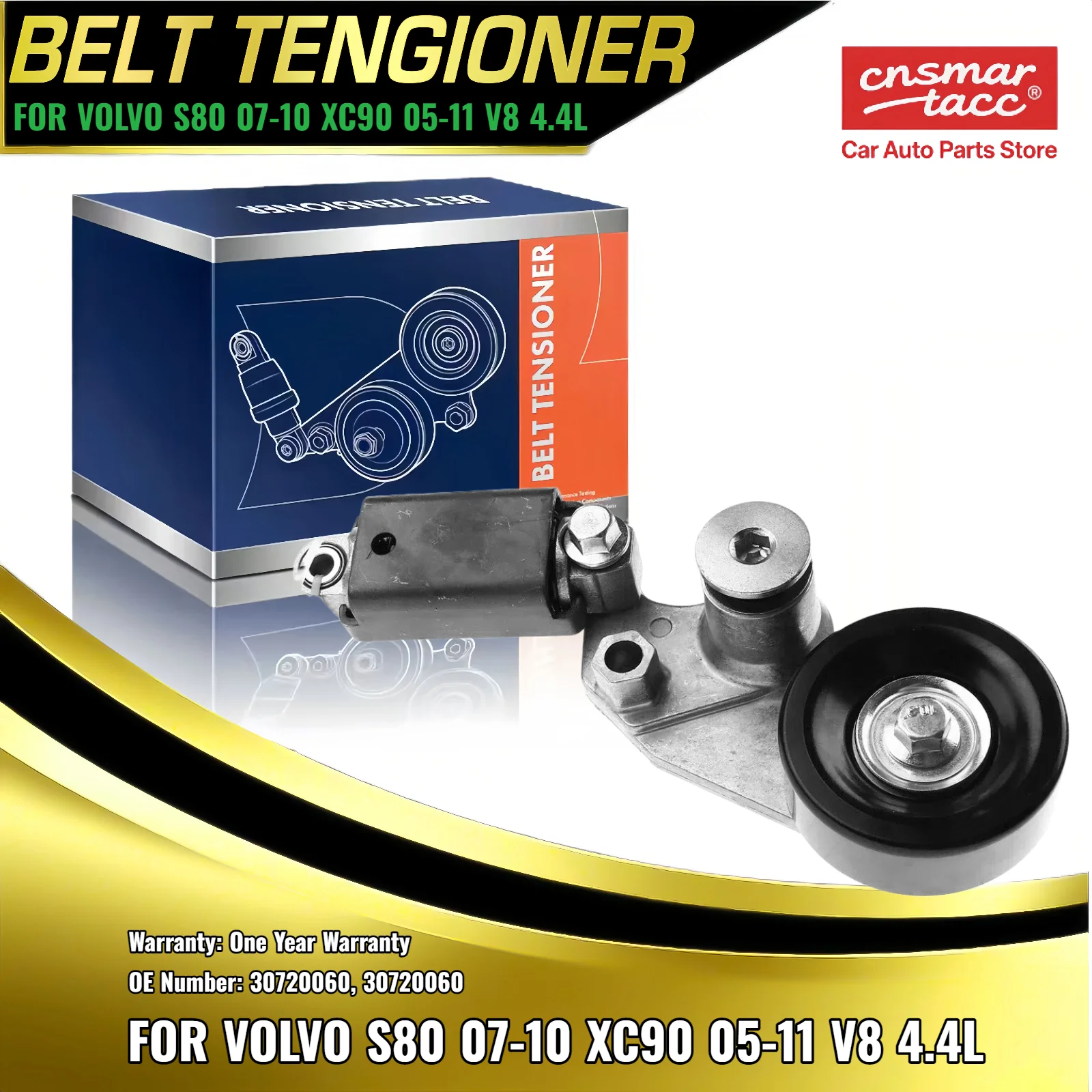 Натяжитель приводного ремня со шкивом для Volvo S80 07-10 XC90 05-11 V8 4.4L 30720060
Натяжитель приводного ремня со шкивом для Volvo S80 07-10 XC90 05-11 V8 4.4L 30720060