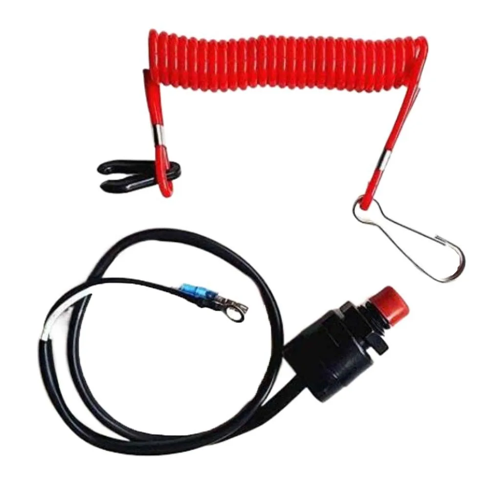 Stretchable Boat Kill Switch Lanyard Universal Safe Kill Switch Tether Cord Motor Shutdown Rope Controller
Stretchable Boat Kill Switch Lanyard Universal Safe Kill Switch Tether Cord Motor Shutdown Rope Controller