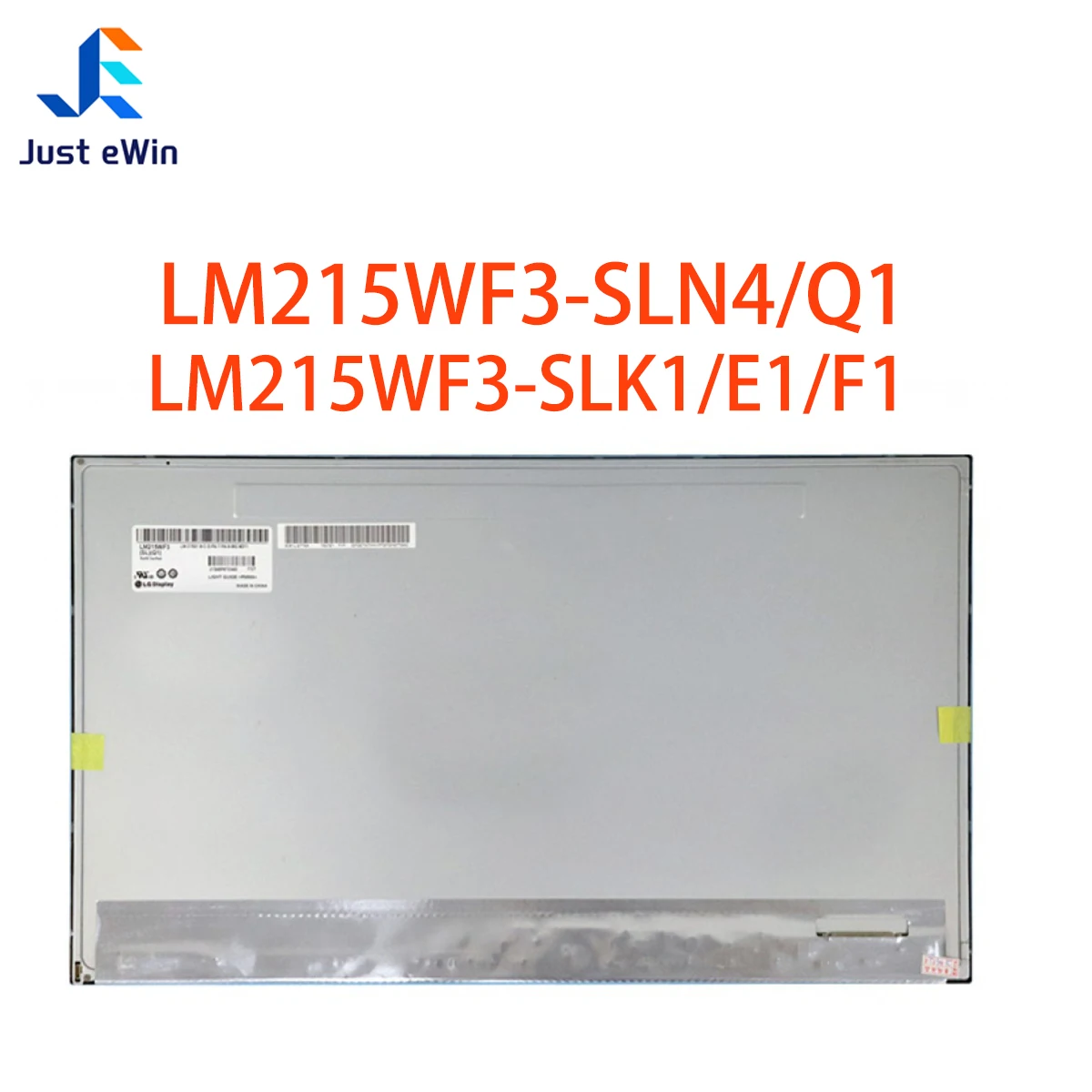 Оригинальный 21,5-дюймовый ЖК-экран LM215WF3-SLN4 LM215WF3-SLQ1 LM215WF3-SLK1 LM215WF3-SLE1 LM215WF3-SLF1 LTM215HT03 04 05 
Оригинальный 21,5-дюймовый ЖК-экран LM215WF3-SLN4 LM215WF3-SLQ1 LM215WF3-SLK1 LM215WF3-SLE1 LM215WF3-SLF1 LTM215HT03 04 05