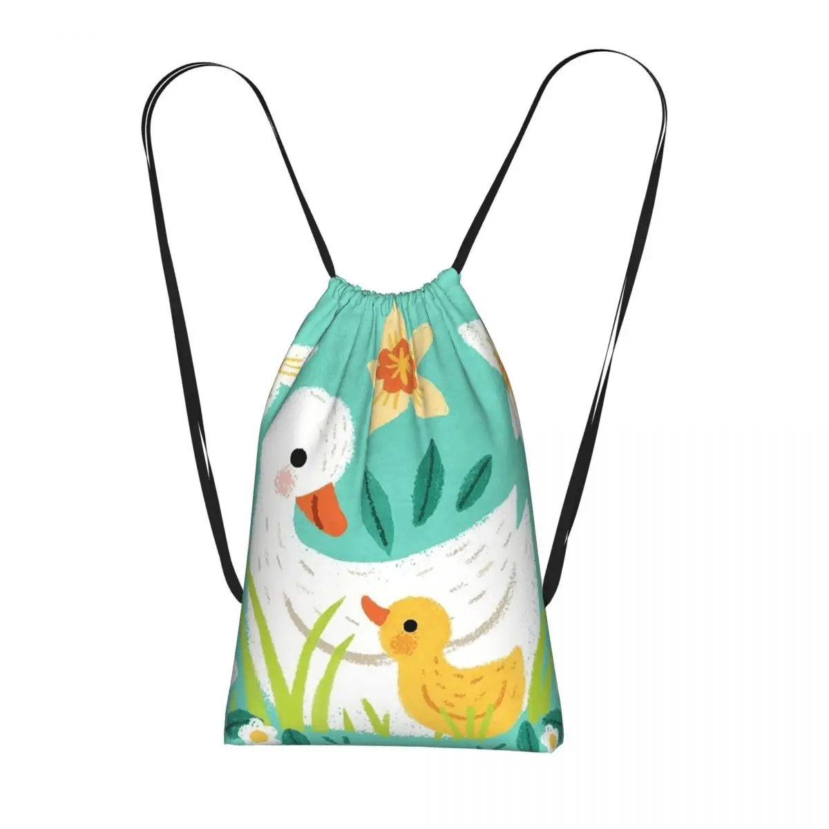 Duck Mom And Baby Duck Cartoon Backpacks Multi-function Drawstring Bags Shoes Bag Book Bags for Travel Students
Duck Mom And Baby Duck Cartoon Backpacks Multi-function Drawstring Bags Shoes Bag Book Bags for Travel Students