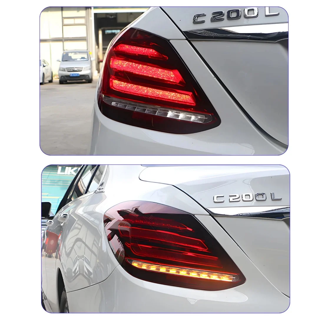 Для Benz W205 C180 C200 C260 C300 C43 C63 2015-2021 светодиодные автоматические задние фонари в сборе, модифицированные автомобильные задние фонари S-класса, аксессуары
Для Benz W205 C180 C200 C260 C300 C43 C63 2015-2021 светодиодные автоматические задние фонари в сборе, модифицированные автомобильные задние фонари S-класса, аксессуары