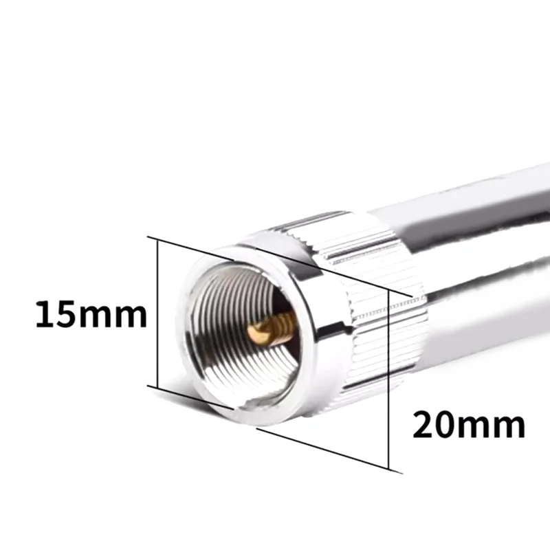 Высококачественная автомобильная антенна, подходящая частота 2,15 дБи (144 МГц), автомобильная рация, аксессуары для антенн
Высококачественная автомобильная антенна, подходящая частота 2,15 дБи (144 МГц), автомобильная рация, аксессуары для антенн