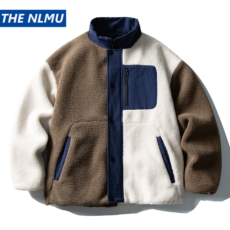 Vintage Color Block Patchwork Parka Fleece Jacket Winter Streetwear Thick Warm Fuzzy Fluffy Coat Unisex Casual Padded Outerwear
Vintage Color Block Patchwork Parka Fleece Jacket Winter Streetwear Thick Warm Fuzzy Fluffy Coat Unisex Casual Padded Outerwear