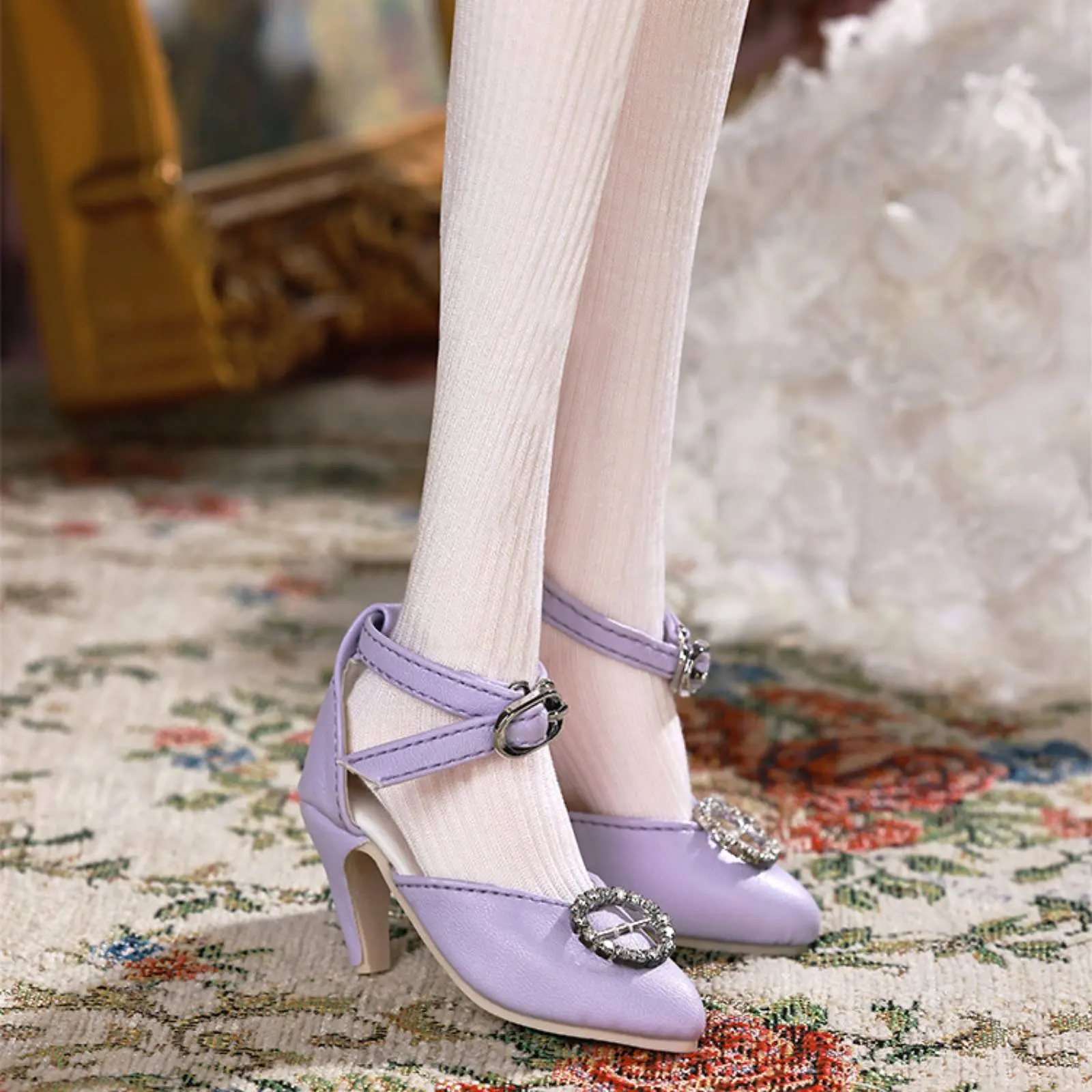 1/3 BJD High Heels Leather-Like Finish 1/3 Doll Heels BJD Shoes Elegant Design High Heel Doll Shoes Easy to Wear
1/3 BJD High Heels Leather-Like Finish 1/3 Doll Heels BJD Shoes Elegant Design High Heel Doll Shoes Easy to Wear