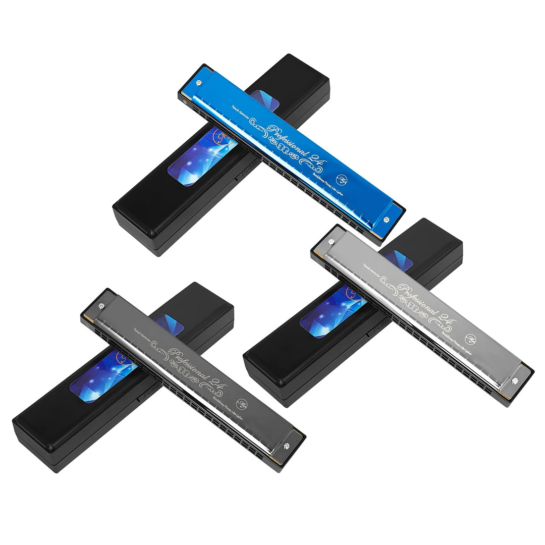 24 Holes Key of C Harmonica Tremolo Suzuki Harmonica Double-side Tremolo Harmonica Beginner Metal Instruments Children's Gift
24 Holes Key of C Harmonica Tremolo Suzuki Harmonica Double-side Tremolo Harmonica Beginner Metal Instruments Children's Gift