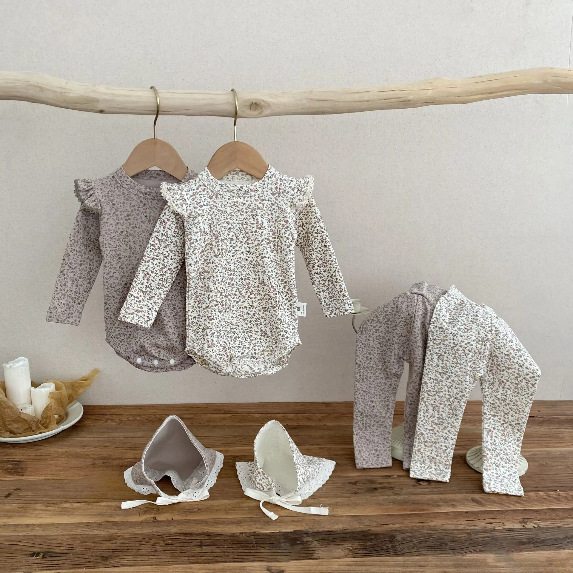 2024 Autumn New Baby Girl Floral Home Clothing Set Newborn Bodysuit + Pants + Hat Infant Toddler 3pcs Suit Baby Cotton Outfits
2024 Autumn New Baby Girl Floral Home Clothing Set Newborn Bodysuit + Pants + Hat Infant Toddler 3pcs Suit Baby Cotton Outfits