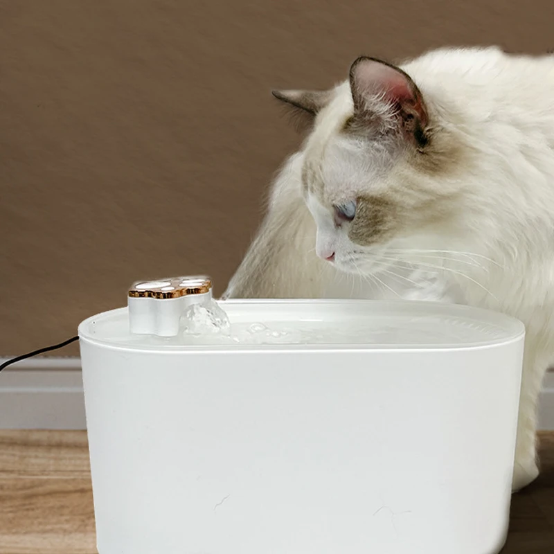 Automatic Intelligent Pet Water Dispenser Large Capacity 3L Circulating Active Flow Fresh Filter Drinking Dispenser New
Automatic Intelligent Pet Water Dispenser Large Capacity 3L Circulating Active Flow Fresh Filter Drinking Dispenser New