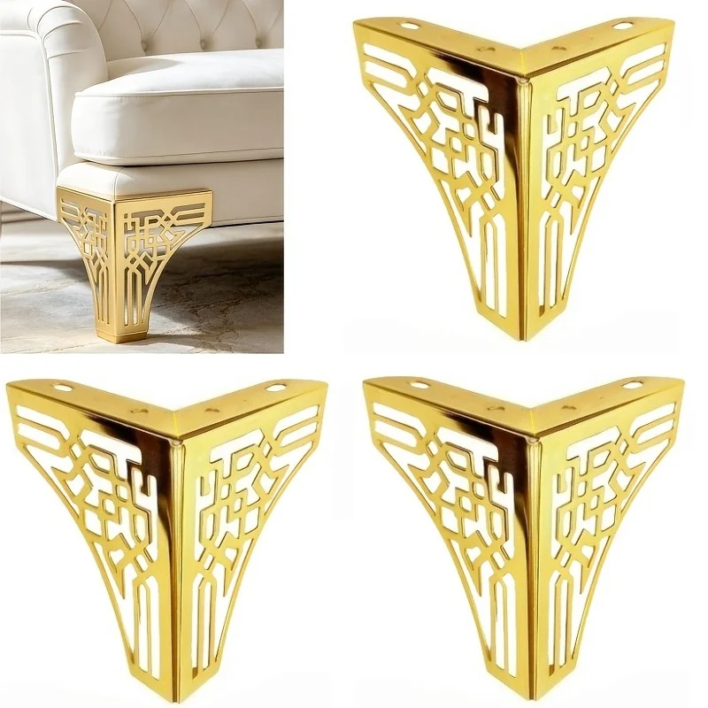 4PCS Furniture Sofa Legs with Screw Furniture Hardware Hollow Out Table Foot Heavy Duty Table Leg Coffee Table Cabinet Stands
4PCS Furniture Sofa Legs with Screw Furniture Hardware Hollow Out Table Foot Heavy Duty Table Leg Coffee Table Cabinet Stands