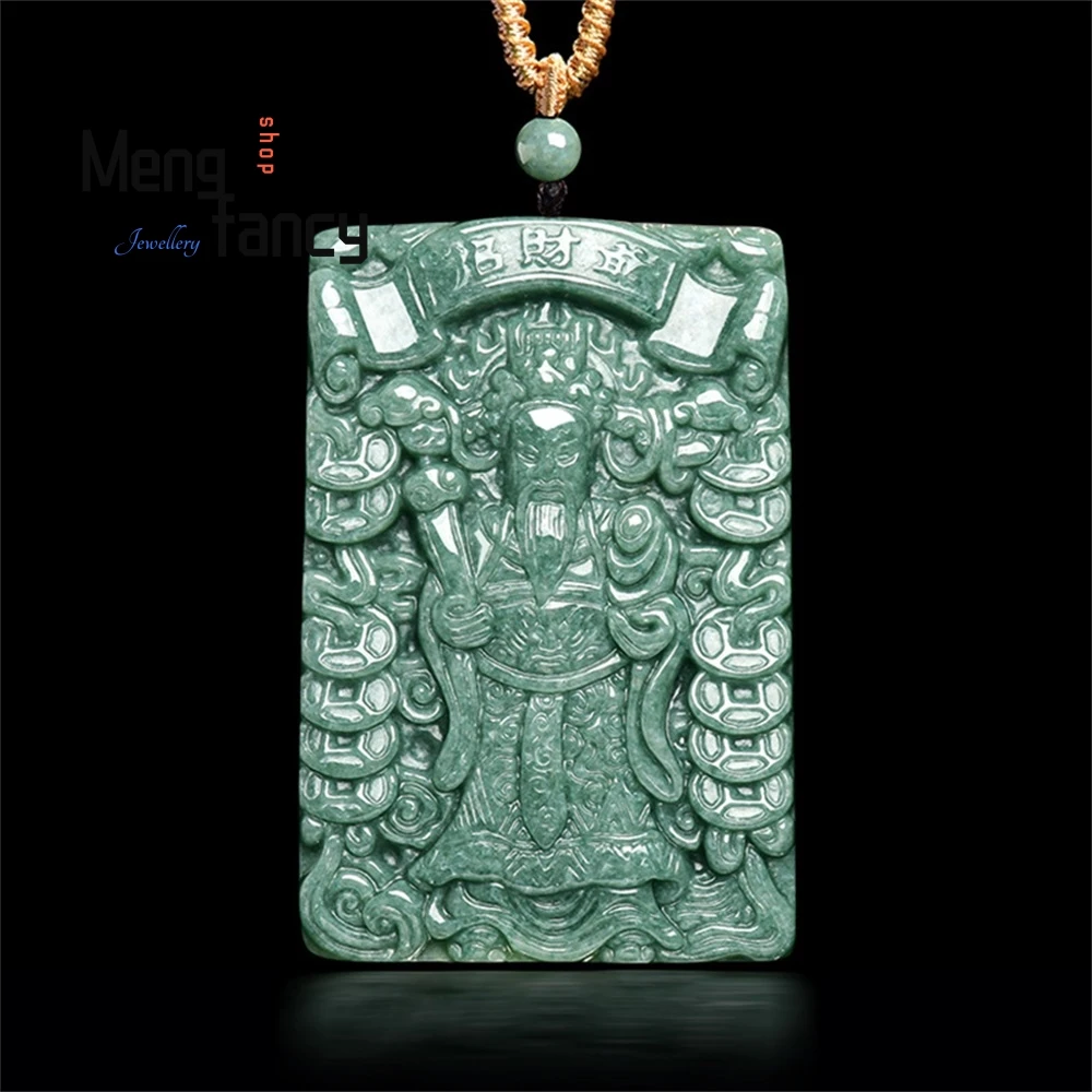 Natural Jadeite Grade A Bean Green Auspicious Fortune And Wealth God Pendant Prosperity Bean Seed Jade Pendant For Men And Women
Natural Jadeite Grade A Bean Green Auspicious Fortune And Wealth God Pendant Prosperity Bean Seed Jade Pendant For Men And Women