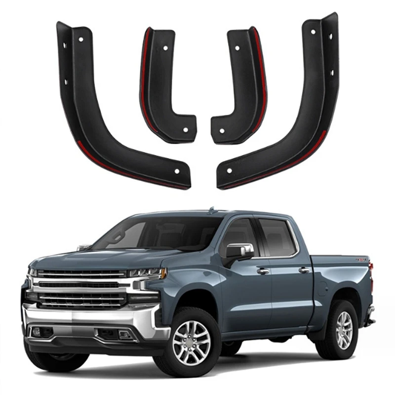 Car Mudguards Splash Guards Fender Mud Flaps For Chevrolet Silverado 2019-2024 Car Parts Accessories
Car Mudguards Splash Guards Fender Mud Flaps For Chevrolet Silverado 2019-2024 Car Parts Accessories