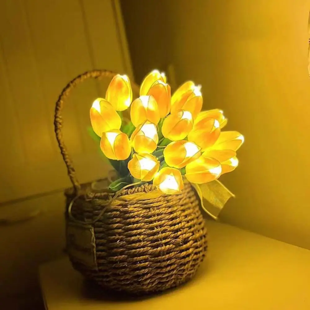 LED LED Tulip Night Lamp Simulation Design Table Lamp Artificial Tulip Flowers Lamp Artificial Flowers Decorative
LED LED Tulip Night Lamp Simulation Design Table Lamp Artificial Tulip Flowers Lamp Artificial Flowers Decorative