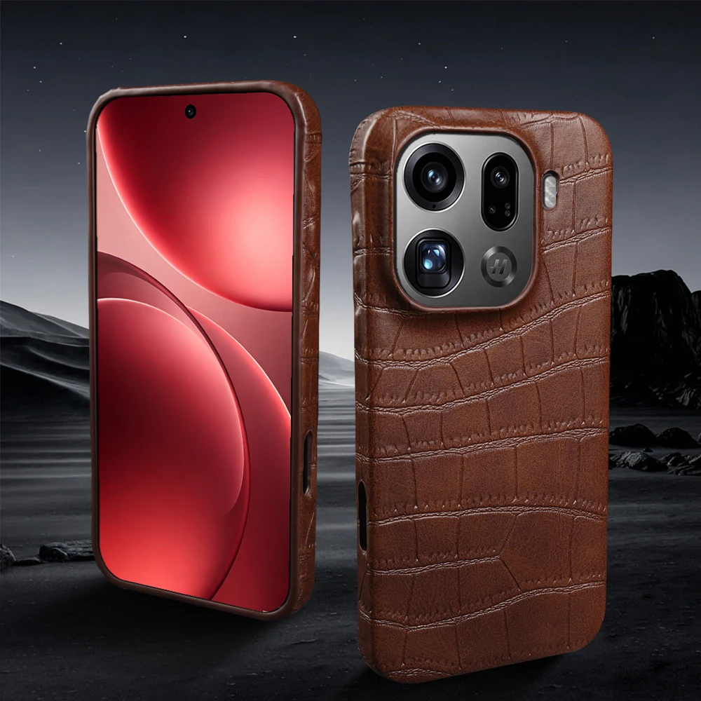 Premium Crocodile Leather Case For OPPO Find X9 Ultra X8 Pro X7 X6 Reno9 Reno 9 Pro Plus Phone Case Back Cover Coque Bag
Premium Crocodile Leather Case For OPPO Find X9 Ultra X8 Pro X7 X6 Reno9 Reno 9 Pro Plus Phone Case Back Cover Coque Bag