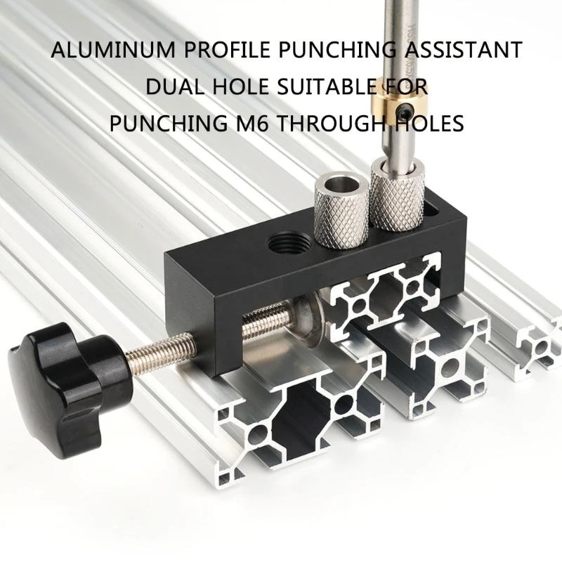 02DC Professional 2020/2040/3030/3060/4040 Punching Guide Suitable for M6 Hole, Streamlines Woodworking Engineering Projects
02DC Professional 2020/2040/3030/3060/4040 Punching Guide Suitable for M6 Hole, Streamlines Woodworking Engineering Projects