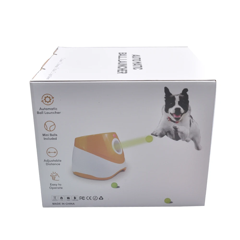 Dog Interactive Toys, Automatic Ball Launcher with 3 Balls Self-Throwing Machine with 10-30Ft Distance for Medium & Small Dogs
Dog Interactive Toys, Automatic Ball Launcher with 3 Balls Self-Throwing Machine with 10-30Ft Distance for Medium & Small Dogs
